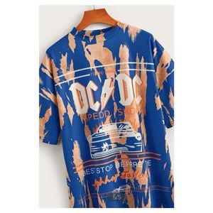 ACDC Blue and Brown Tee